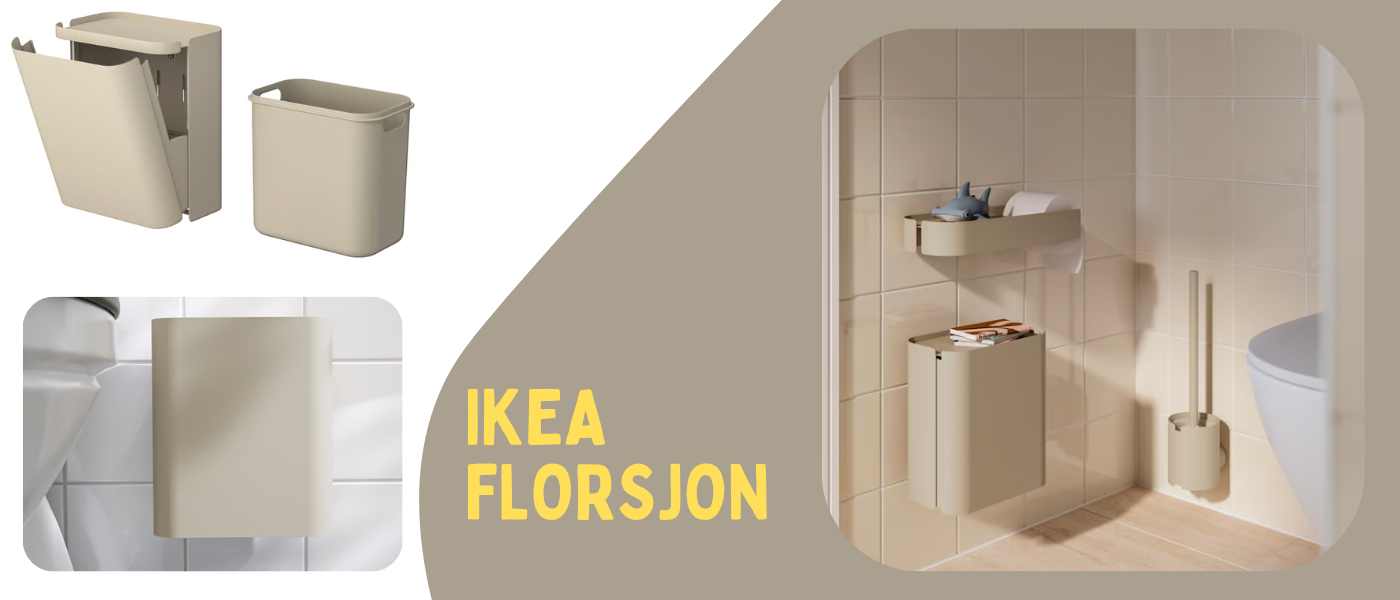 سطل زباله ایکیا مدل IKEA FLORSJON